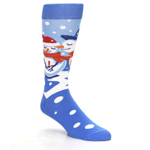 Load image into Gallery viewer, Love at Frost Sight - USA Made Men's Dress Socks
