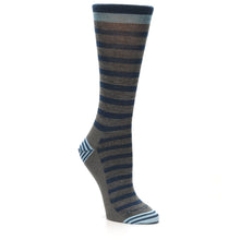 Load image into Gallery viewer, Morgan Crew Taupe Merino Wool Socks - Women's Lifestyle Socks
