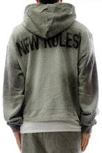Load image into Gallery viewer, OBSIDIAN French Terry Long Sleeve Crop Top Pullover Hoodie only
