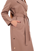 Load image into Gallery viewer, Jackie Trench Coat in British Tan
