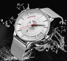 Load image into Gallery viewer, Universal Waterproof Modern Luxury Watch Stainless Steel Hardlex Glass Excellent Design Perfect Gift For Him
