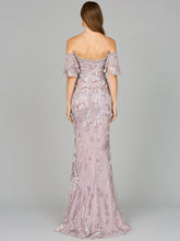 Load image into Gallery viewer, Off Shoulder Mermaid Lace Gown
