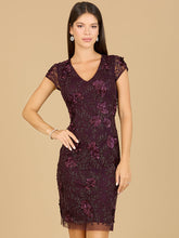 Load image into Gallery viewer, Cap Sleeve Embellished Dress
