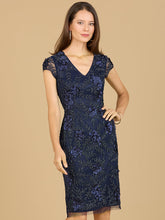 Load image into Gallery viewer, Cap Sleeve Embellished Dress
