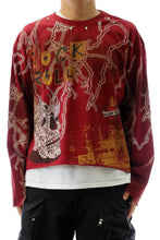 Load image into Gallery viewer, AGATE S/N Jersey Long Sleeve Crop Top Tee

