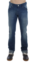 Load image into Gallery viewer, Acht Blue Wash Denim Cotton Stretch Slim Fit Jeans
