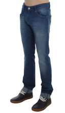 Load image into Gallery viewer, Acht Blue Wash Denim Cotton Stretch Slim Fit Jeans
