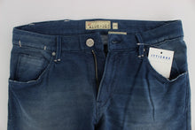 Load image into Gallery viewer, Acht Blue Wash Denim Cotton Stretch Slim Fit Jeans
