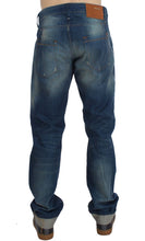 Load image into Gallery viewer, Acht Blue Wash Denim Cotton Stretch Baggy Fit Jeans
