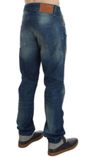 Load image into Gallery viewer, Acht Blue Wash Denim Cotton Stretch Baggy Fit Jeans
