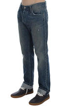 Load image into Gallery viewer, Acht Blue Wash Cotton Denim Regular Fit Jeans
