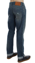 Load image into Gallery viewer, Acht Blue Wash Cotton Denim Regular Fit Jeans
