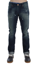 Load image into Gallery viewer, Acht Blue Wash Cotton Denim Slim Fit Jeans
