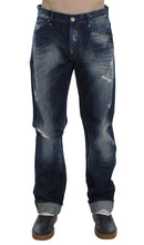 Load image into Gallery viewer, Acht Blue Wash Cotton Denim Regular Fit Jeans
