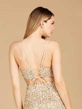 Load image into Gallery viewer, Spaghetti Strap Beaded Top
