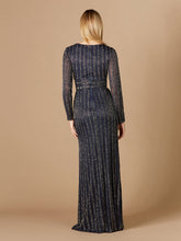 Load image into Gallery viewer, Long Sleeve Beaded Gown
