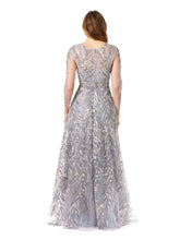 Load image into Gallery viewer, High Neck, Long Sleeve Ball Gown
