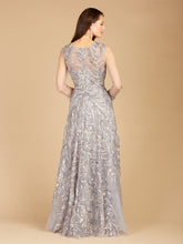 Load image into Gallery viewer, High Neck, Long Sleeve Ball Gown
