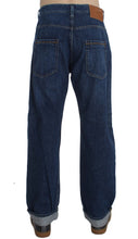 Load image into Gallery viewer, Acht Blue Wash Cotton Baggy Loose Fit Jeans
