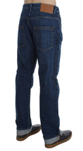 Load image into Gallery viewer, Acht Blue Wash Cotton Baggy Loose Fit Jeans

