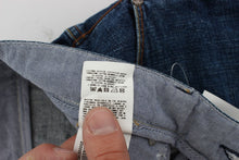 Load image into Gallery viewer, Acht Blue Wash Cotton Baggy Loose Fit Jeans
