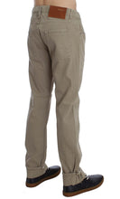 Load image into Gallery viewer, Acht Beige Cotton Patchwork Jeans
