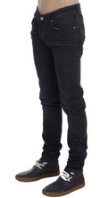 Load image into Gallery viewer, Acht Gray Cotton Stretch Slim Fit Jeans
