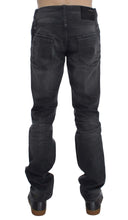 Load image into Gallery viewer, Acht Gray Cotton Regular Low Fit Jeans

