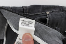 Load image into Gallery viewer, Acht Gray Cotton Regular Low Fit Jeans
