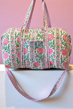 Load image into Gallery viewer, SC - ETA 3/12 - Eliana Pink Floral Duffel Bag
