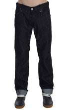Load image into Gallery viewer, Acht Blue Cotton Regular Straight Fit Jeans
