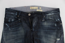 Load image into Gallery viewer, Acht Blue Cotton Regular Straight Fit Jeans
