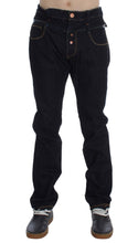 Load image into Gallery viewer, Acht Blue Cotton Regular Straight Fit Jeans

