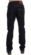 Load image into Gallery viewer, Acht Blue Cotton Regular Straight Fit Jeans
