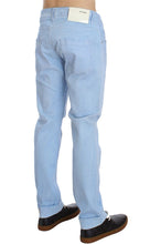 Load image into Gallery viewer, Acht Blue Cotton Stretch Low Waist Fit Jeans
