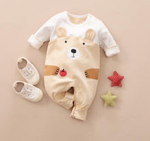 Load image into Gallery viewer, Luxury Modern Baby Boy Infant Rompers Baby Clothes Kids With Bow Modern Baby Costume Suit
