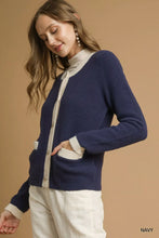 Load image into Gallery viewer, Umgee Two-Tone Button Front Cardigan
