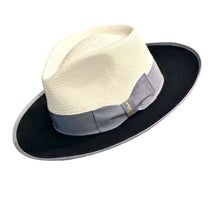 Load image into Gallery viewer, Bellissimo Exclusive Panama and Felt Two Tone Fox [Jet Black]
