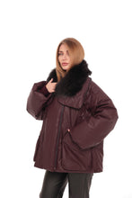 Load image into Gallery viewer, Eloise Genuine Fox Fur Down Coat

