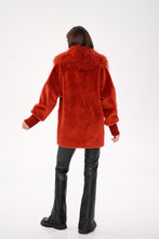 Load image into Gallery viewer, Genuine Lama Fur Peruvian Wool Coat
