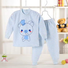 Load image into Gallery viewer, Children's Cotton Pajama Set for Fall and Winter - # BAAA81810029
