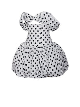 Load image into Gallery viewer, Umika Polka Dots Bubble Hem Mini Dress
