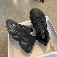 Load image into Gallery viewer, Elegant Women's Sneakers Lace Up Thick Platform Casual Shoes Leather Comfortable Walking Footwear Fashion New Lightweight Casual Everyday Walking Fashion Sneakers
