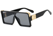 Load image into Gallery viewer, New Design New Stylish New Classic New Black &amp; White Square Shape Sunglasses For Women New Fashionable Branded &amp; Oversized Sun Glasses For Men New Luxury Shades Sunglasses For Men &amp; Women
