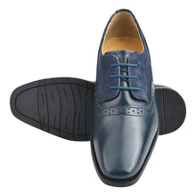 Load image into Gallery viewer, Amy Leather Suede Oxford Style Kids Dress Shoes
