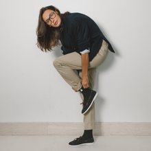 Load image into Gallery viewer, Women's Blue Suede Barca Yacht Loafer
