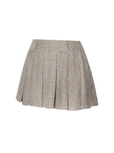 Load image into Gallery viewer, Oaklyn Plaid Pleated Mini Skort
