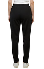 Load image into Gallery viewer, Womens Classic Poly Knit Pants - Pull On Slacks with Elastic Waist

