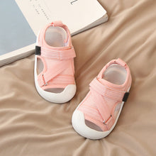 Load image into Gallery viewer, Flexible Boys Girls Breathable Mesh Shoes Slip-proof Soft Sole Shoes Baby Casual Toddler Shoes
