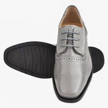Load image into Gallery viewer, Amy Leather Suede Oxford Style Kids Dress Shoes
